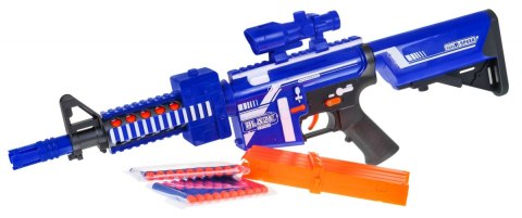 Automatyczny Karabin dla dzieci 8+ Blaze Storm 20 długich Pocisków z pianki + Celownik Automatyczny Karabin dla dzieci 8+ Blaze Storm 20 długich Pocisków z pianki + Celownik
