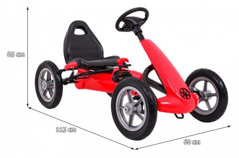 Gokart STAR Czerwony Gokart STAR Czerwony