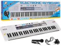 Biały Keyboard dla dzieci 5+ Mikrofon + Nagrywanie + Głośniki Stereo - model nr 008