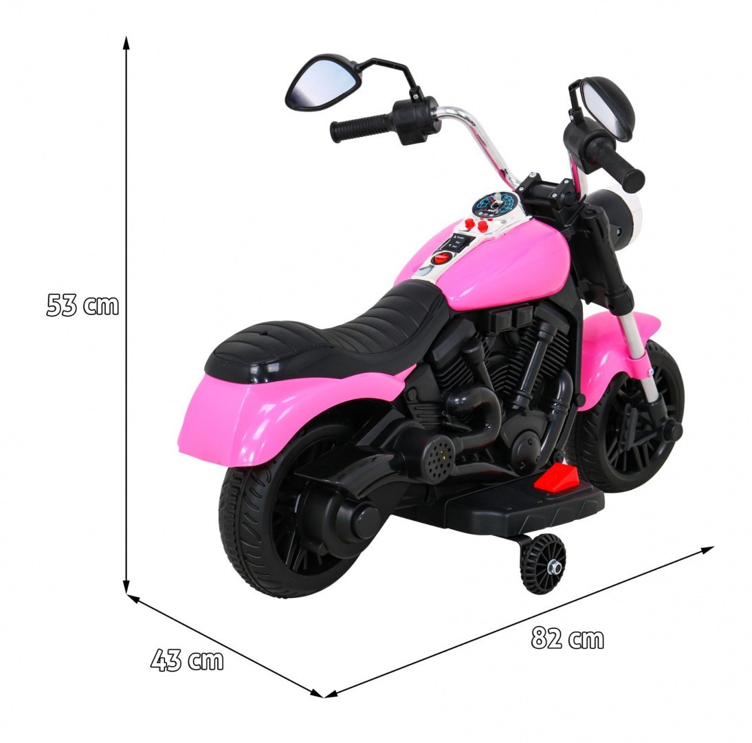 Motor Chopper V-Max Różowy Motor Chopper V-Max Różowy