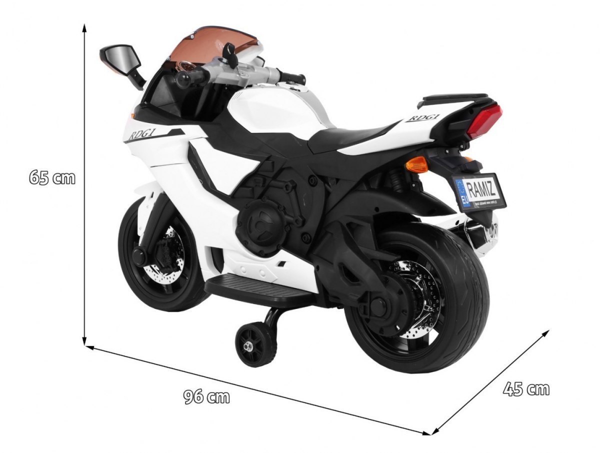 Motorek R1 Superbike Biały Motorek R1 Superbike Biały