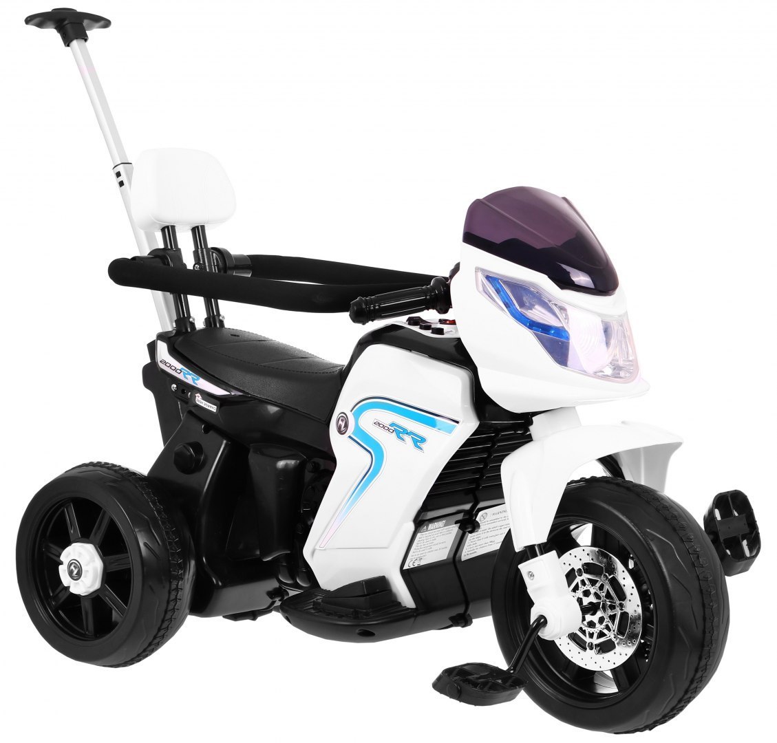 Motorek Rowerek Pchaczyk Biały Motorek Rowerek Pchaczyk Biały