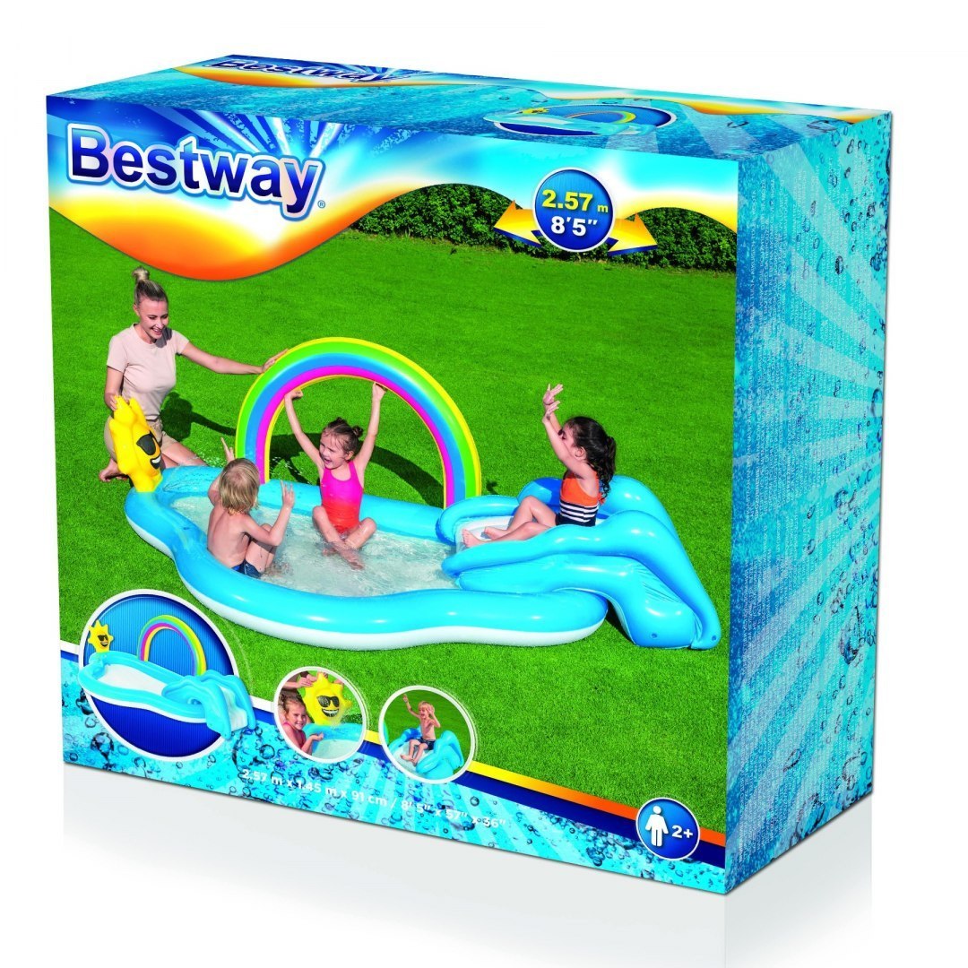 Plac Zabaw Słoneczna Tęcza 257 145 91cm BESTWAY Plac Zabaw Słoneczna Tęcza 257 145 91cm BESTWAY