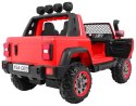 Auto terenowe AllRoad dla 2 dzieci Czerwony + Napęd 4x4 + Pilot + Wolny Start + MP3 LED