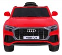 Audi Q8 Lift na akumulator dla dzieci Czerwony + Pilot + EVA + Wolny Start + MP3 USB + LED