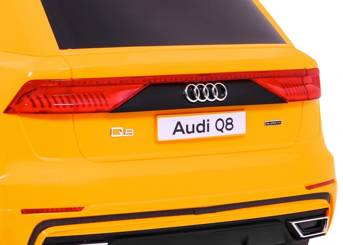 Pojazd Audi Q8 LIFT Żółty Pojazd Audi Q8 LIFT Żółty