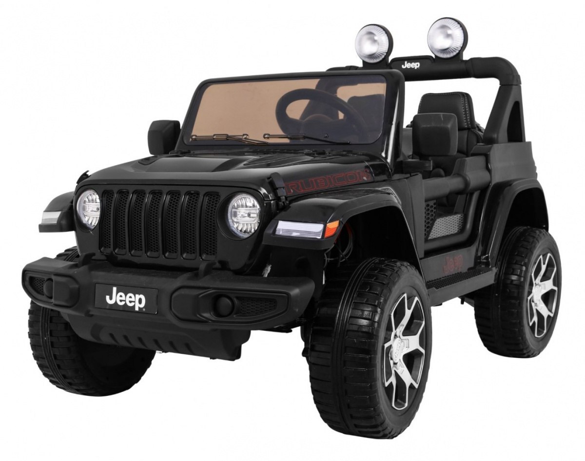 Pojazd Jeep Wrangler Rubicon Czarny Pojazd Jeep Wrangler Rubicon Czarny