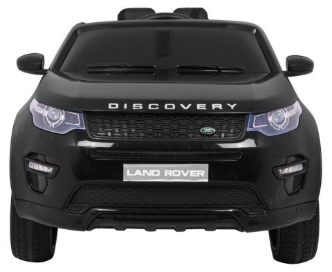 Land Rover Discovery dla dzieci Czarny + Pilot + 5-pkt pasy + Regulacja siedzenia + EVA + MP3 LED Land Rover Discovery dla dzieci Czarny + Pilot + 5-pkt pasy + Regulacja siedzenia + EVA + MP3 LED