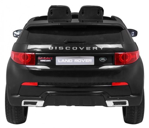 Land Rover Discovery dla dzieci Czarny + Pilot + 5-pkt pasy + Regulacja siedzenia + EVA + MP3 LED Land Rover Discovery dla dzieci Czarny + Pilot + 5-pkt pasy + Regulacja siedzenia + EVA + MP3 LED