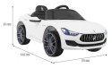 Pojazd Maserati Ghibli Biały