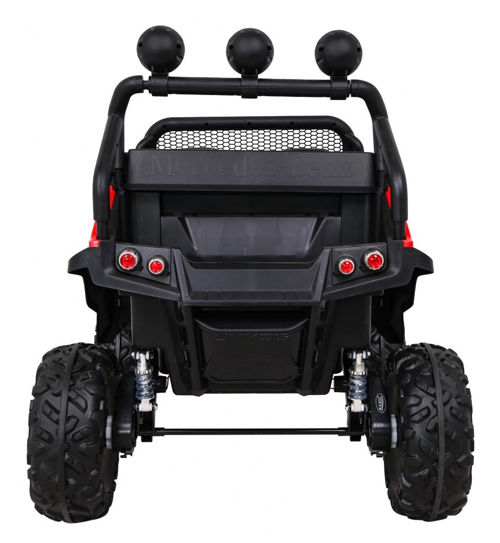 Pojazd Mercedes BENZ UNIMOG Czerwony Pojazd Mercedes BENZ UNIMOG Czerwony