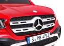Mercedes Benz X-Class dla dzieci Lakier Czerwony + Pilot + Napęd 4x4 + MP4 + Bagażnik + EVA