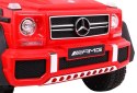 Pojazd Mercedes G63 6x6 Czerwony MP4