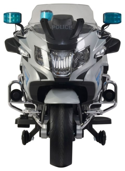 BMW R1200RT Policja Motor elektryczny dla dzieci + Kółka pomocnicze + Dźwięki + LED + EVA + Wolny Start BMW R1200RT Policja Motor elektryczny dla dzieci + Kółka pomocnicze + Dźwięki + LED + EVA + Wolny Start