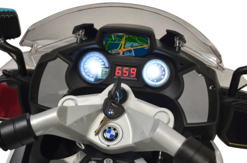 BMW R1200RT Policja Motor elektryczny dla dzieci + Kółka pomocnicze + Dźwięki + LED + EVA + Wolny Start BMW R1200RT Policja Motor elektryczny dla dzieci + Kółka pomocnicze + Dźwięki + LED + EVA + Wolny Start