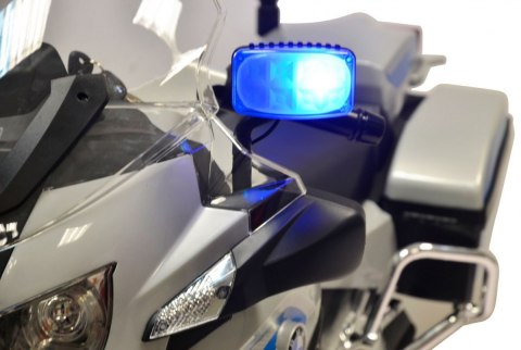 BMW R1200RT Policja Motor elektryczny dla dzieci + Kółka pomocnicze + Dźwięki + LED + EVA + Wolny Start BMW R1200RT Policja Motor elektryczny dla dzieci + Kółka pomocnicze + Dźwięki + LED + EVA + Wolny Start