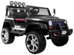 Autko terenowe Raptor Drifter Czarny + Pilot + Napęd 4x4 + Schowek + Wolny Start + MP3 LED