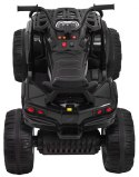 Quad ATV 2.4GHz na akumulator dla dzieci Czarny + Pilot + Koła EVA + Radio MP3 + Wolny Start