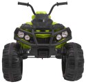 Quad ATV na akumulator dla dzieci Zielony + Koła EVA + Radio MP3 + LED + Wolny Start