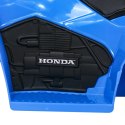 Quad Honda 250X TRX na akumulator Niebieski + Klakson + LED + Ekoskóra