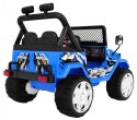 Terenowy Raptor Drifter na akumulator dla dzieci Niebieski + Pilot + Wolny Start + EVA + Dźwięki Światła