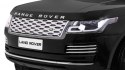 Range Rover HSE 2-osobowe Autko dla dzieci Czarny + Pilot + 5-pkt pasy + Panel audio + LED