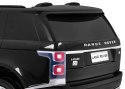 Range Rover HSE 2-osobowe Autko dla dzieci Czarny + Pilot + 5-pkt pasy + Panel audio + LED