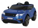 Samochodzik Super-S na akumulator dla dzieci Niebieski + Pilot + Wolny Start + Koła EVA + Dźwięki Światła
