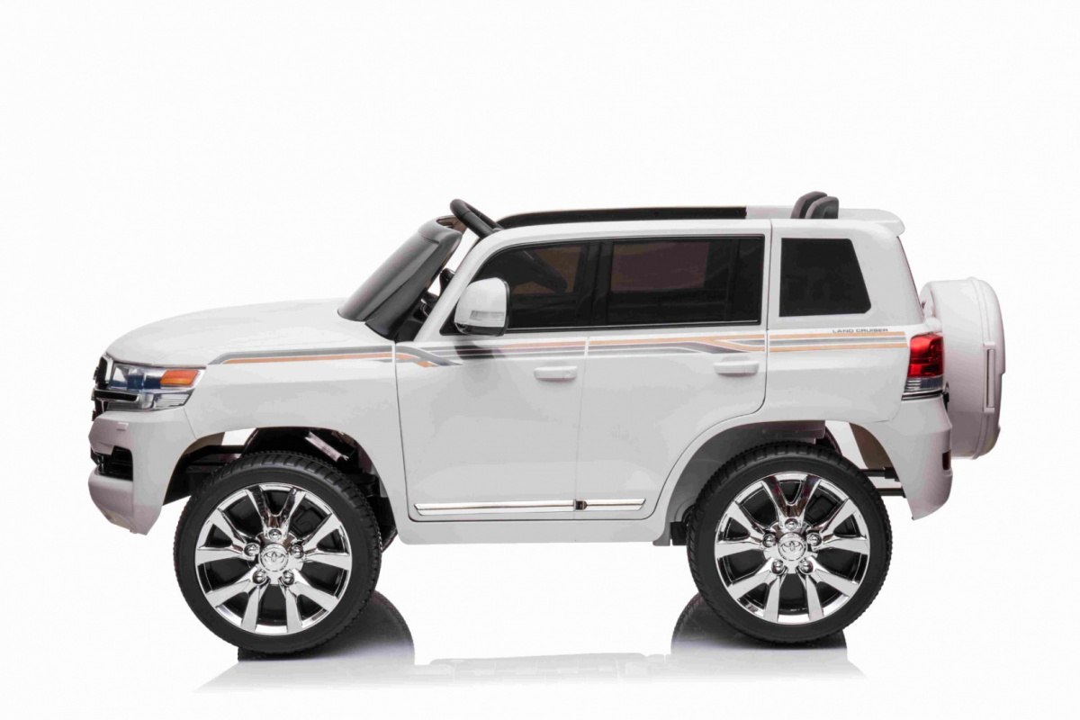 Pojazd Toyota Land Cruiser Biały Pojazd Toyota Land Cruiser Biały
