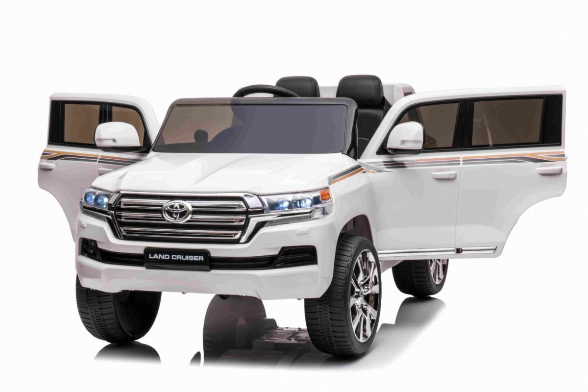 Pojazd Toyota Land Cruiser Biały Pojazd Toyota Land Cruiser Biały