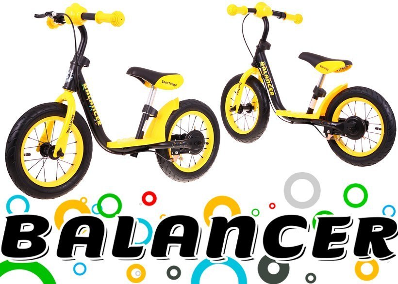 Rowerek Biegowy Sportrike Balancer Żółty Rowerek Biegowy Sportrike Balancer Żółty