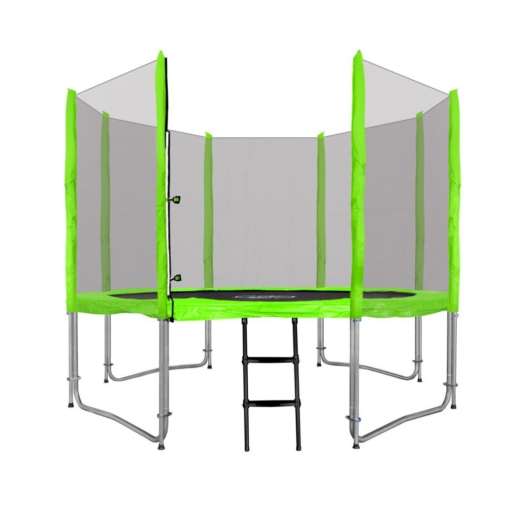 Trampolina Ogrodowa 10FT 305cm Zielona Trampolina Ogrodowa 10FT 305cm Zielona