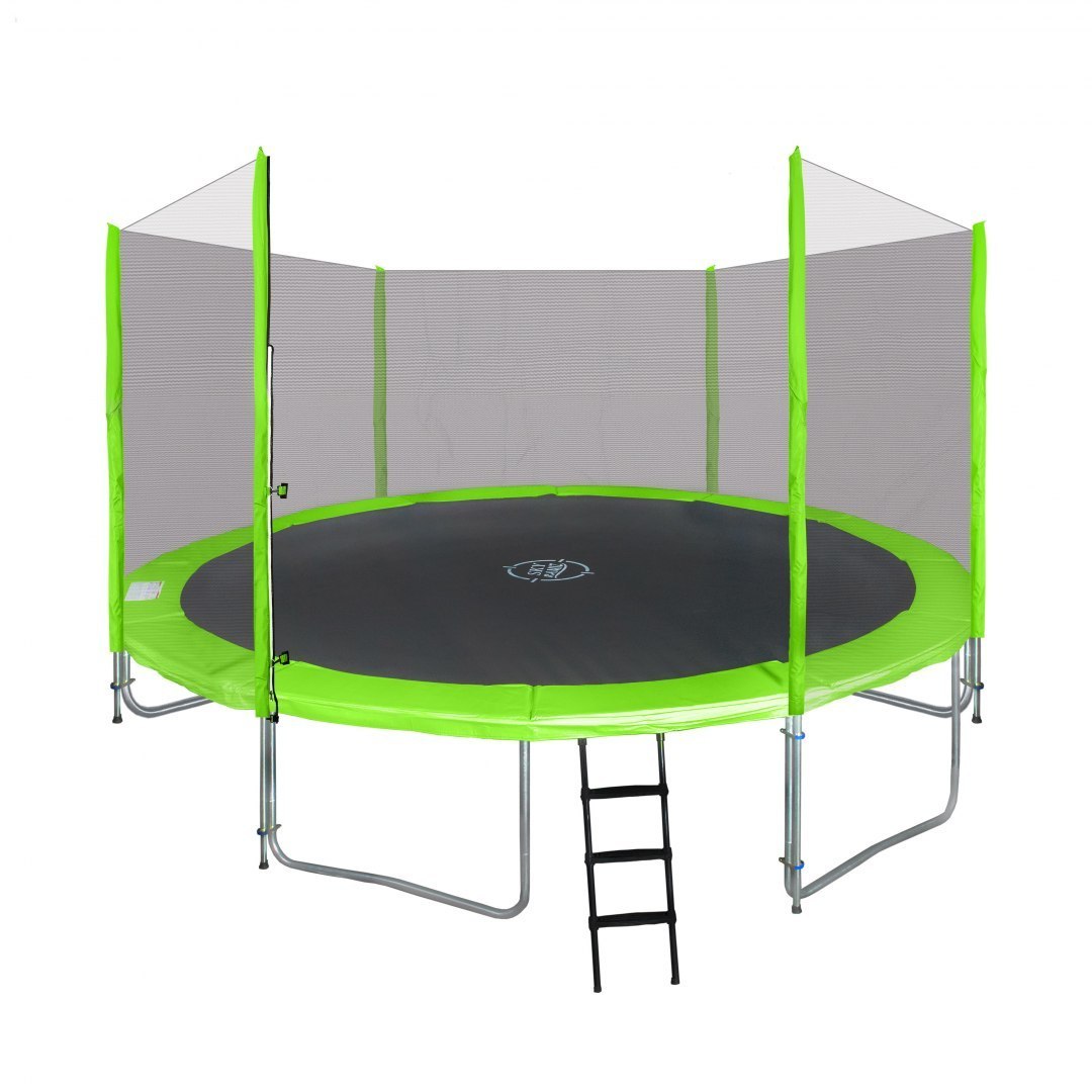 Trampolina Ogrodowa 14 FT 427cm Zielona Trampolina Ogrodowa 14 FT 427cm Zielona