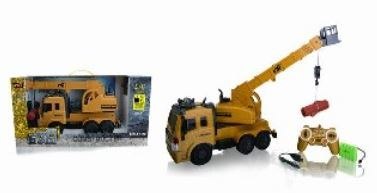 Zdalnie Sterowana Ciężarówka 1:20 Unoszony Dźwig Pilot 2,4G Dźwięk Światła Zdalnie Sterowana Ciężarówka 1:20 Unoszony Dźwig Pilot 2,4G Dźwięk Światła