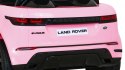 Range Rover Evoque na akumulator dla dzieci Różowy + Pilot + Wolny Start + MP3 LED