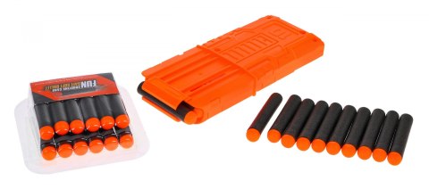 Duży karabin dla dzieci 8+ Akcesoria + 48 miękkich pocisków Zabawkowa broń Fast Pioneer Duży karabin dla dzieci 8+ Akcesoria + 48 miękkich pocisków Zabawkowa broń Fast Pioneer