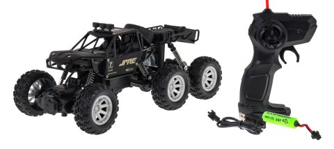 Metalowy crawler Rock Explorer 4x4 dla dzieci 8+ Zdalnie sterowany 1:18 Gumowe 6 kół Metalowy crawler Rock Explorer 4x4 dla dzieci 8+ Zdalnie sterowany 1:18 Gumowe 6 kół
