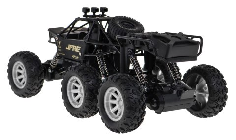 Metalowy crawler Rock Explorer 4x4 dla dzieci 8+ Zdalnie sterowany 1:18 Gumowe 6 kół Metalowy crawler Rock Explorer 4x4 dla dzieci 8+ Zdalnie sterowany 1:18 Gumowe 6 kół