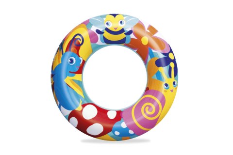 Dmuchane kółko do pływania Leśny Świat BESTWAY Winyl 56cm Dmuchane kółko do pływania Leśny Świat BESTWAY Winyl 56cm