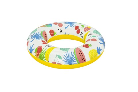 Kółko dmuchane do pływania Owoce BESTWAY 61cm Winyl + Zawór bezpieczeństwa Kółko dmuchane do pływania Owoce BESTWAY 61cm Winyl + Zawór bezpieczeństwa