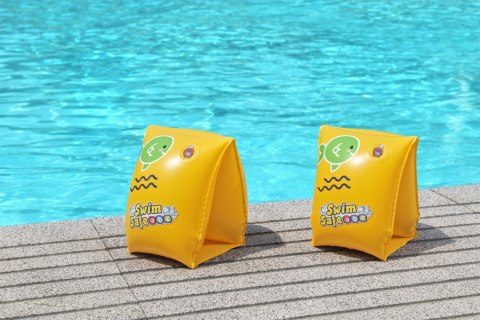 Dmuchane Rękawki do pływania Żółte S 25x15cm BESTWAY Dmuchane Rękawki do pływania Żółte S 25x15cm BESTWAY