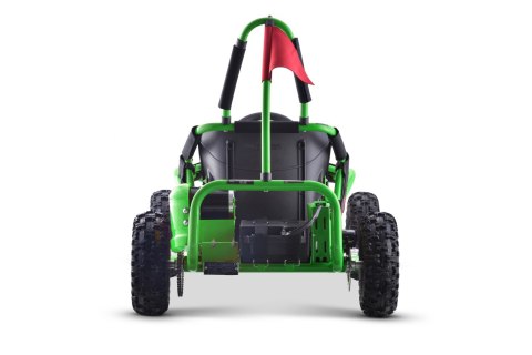 Gokart Fast Dragon na akumulator Zielony 30km/h + Silnik 1000W + Koła pompowane + Regulacja siedzenia + Pasy Gokart Fast Dragon na akumulator Zielony 30km/h + Silnik 1000W + Koła pompowane + Regulacja siedzenia + Pasy