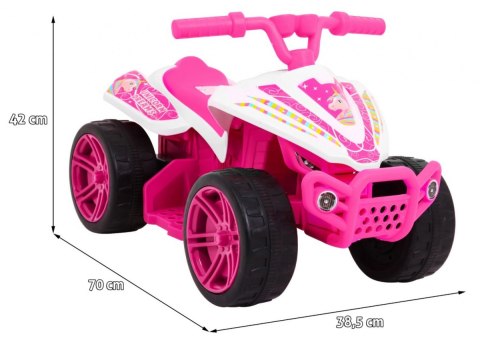 Pojazd Quad Little Monster Różowy Pojazd Quad Little Monster Różowy