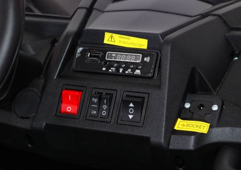 Buggy ATV Strong Racing dla 2 dzieci Złoty + Silnik bezszczotkowy + Pompowane koła + Audio LED Buggy ATV Strong Racing dla 2 dzieci Złoty + Silnik bezszczotkowy + Pompowane koła + Audio LED
