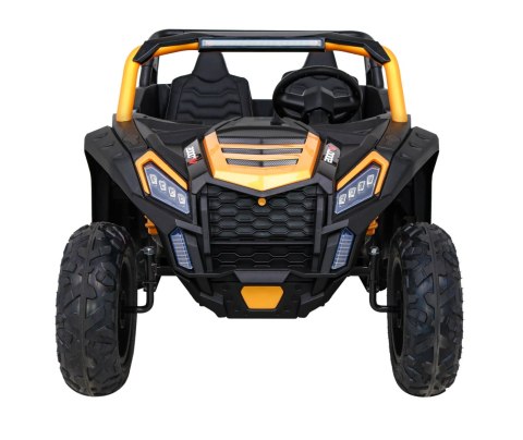 Buggy ATV Strong Racing dla 2 dzieci Złoty + Silnik bezszczotkowy + Pompowane koła + Audio LED Buggy ATV Strong Racing dla 2 dzieci Złoty + Silnik bezszczotkowy + Pompowane koła + Audio LED