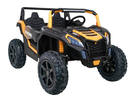 Buggy ATV Strong Racing dla 2 dzieci Złoty + Silnik bezszczotkowy + Pompowane koła + Audio LED Buggy ATV Strong Racing dla 2 dzieci Złoty + Silnik bezszczotkowy + Pompowane koła + Audio LED