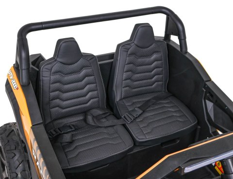 Buggy ATV Strong Racing dla 2 dzieci Złoty + Silnik bezszczotkowy + Pompowane koła + Audio LED Buggy ATV Strong Racing dla 2 dzieci Złoty + Silnik bezszczotkowy + Pompowane koła + Audio LED