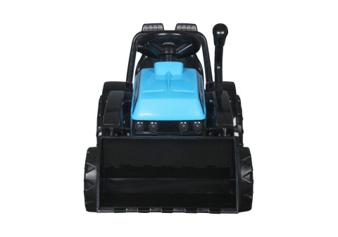 Traktor na Akumulator ZP1001B Z Łyżką Klakson Niebieski Traktor na Akumulator ZP1001B Z Łyżką Klakson Niebieski