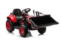 Traktor Na Akumulator Z łyżką BW-X002A Czerwony