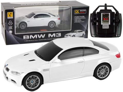 Auto R/C BMW M3 Pilot Światła 1:28 Białe